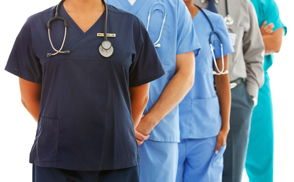 image of health professionals